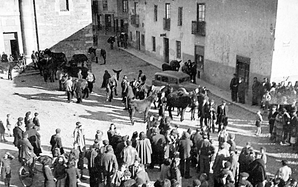 Imagen de archivo de 1942 de la Feria de Febrero de Valencia de Don Juan 
