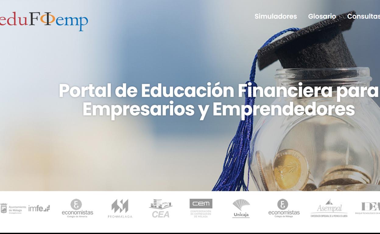 Imagen del nuevo portal de Edufiemp.