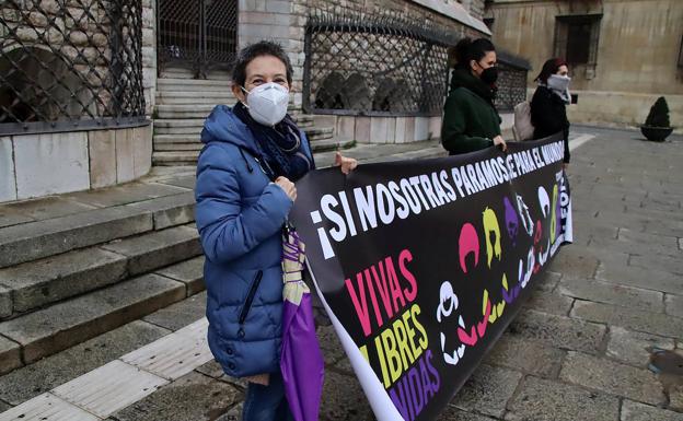 Presentación de los actos del 8M. 