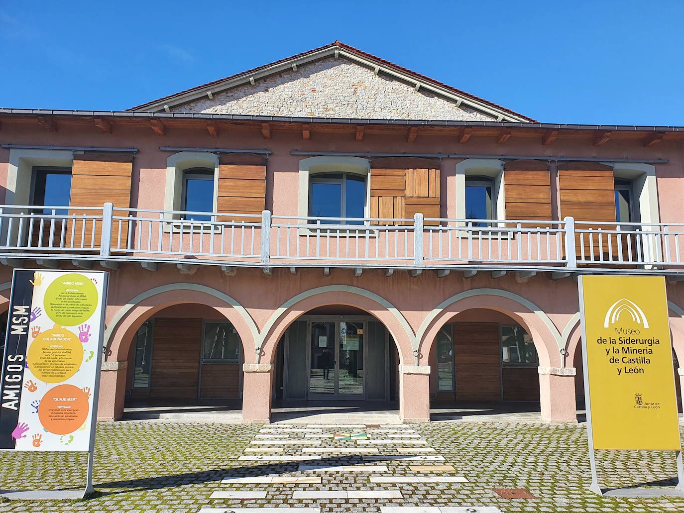 El museo de la Siderurgia y Minería de Sabero.