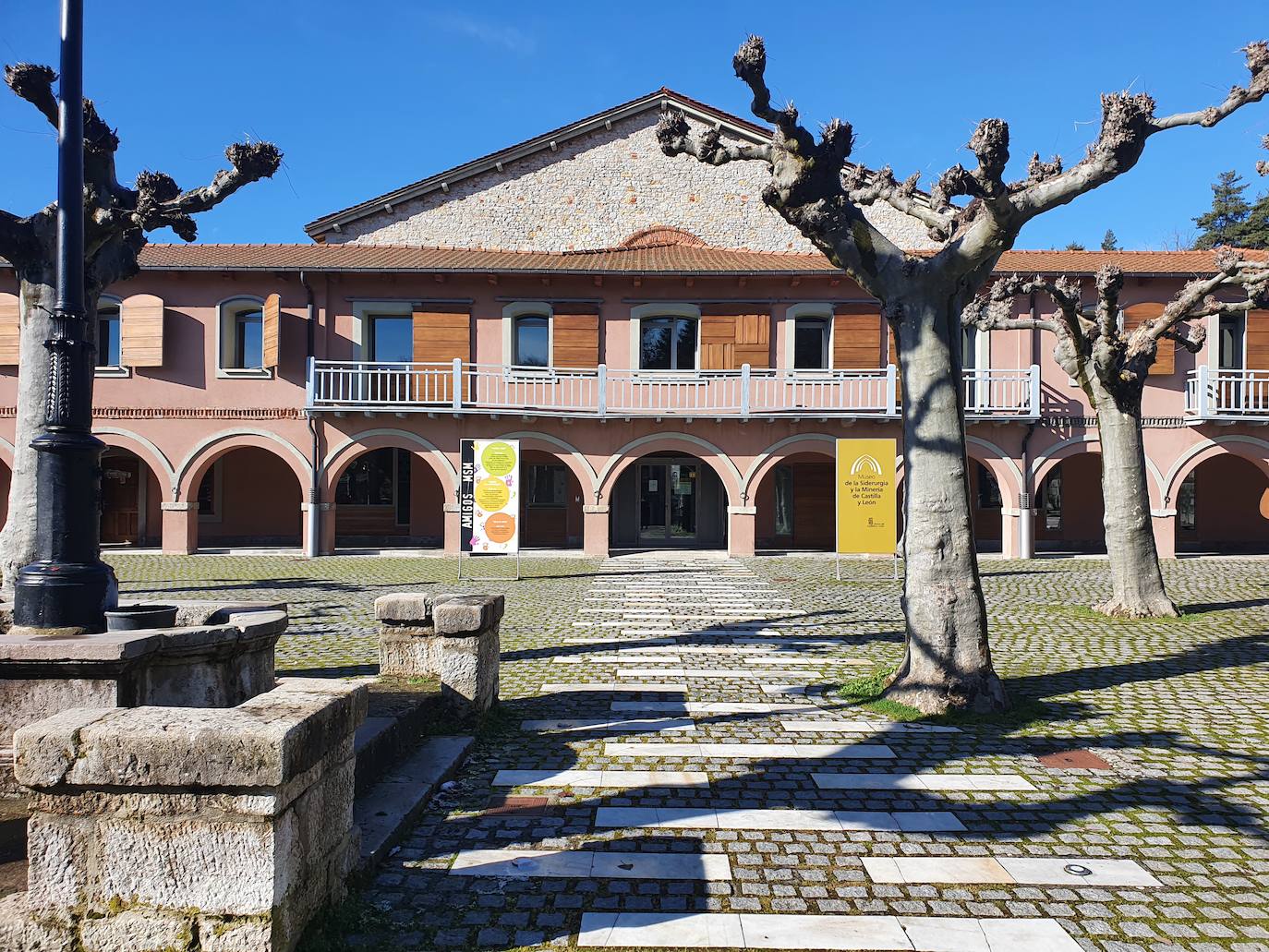 El museo de la Siderurgia y Minería de Sabero.