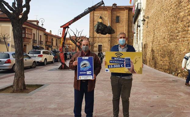 Presentación de los puntos wifi en León capital.