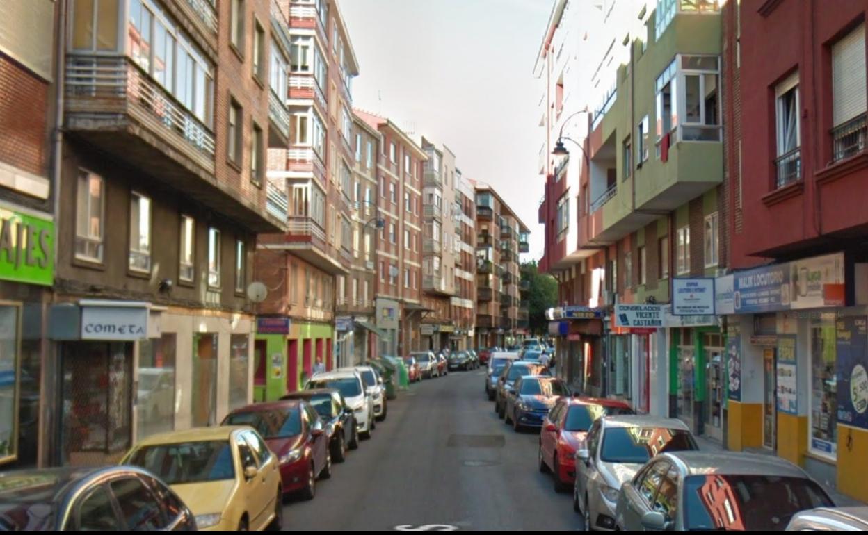 Calle de San Mamés, donde perpetró gran número de sus robos con violencia.