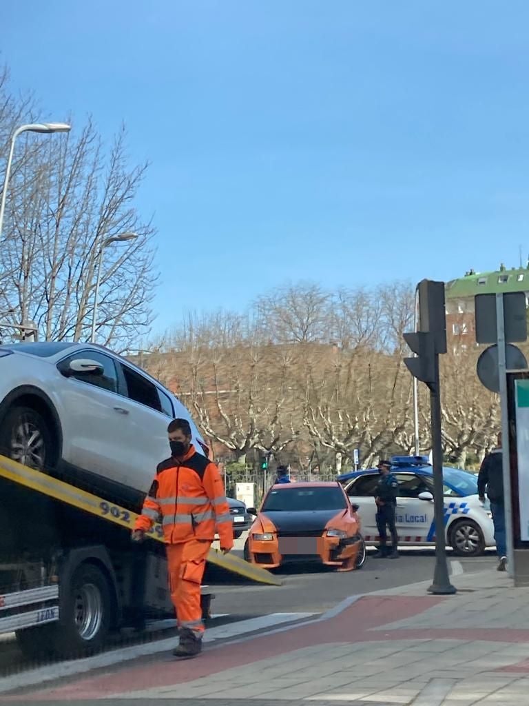 Fotos: Accidente en Fernández Ladreda