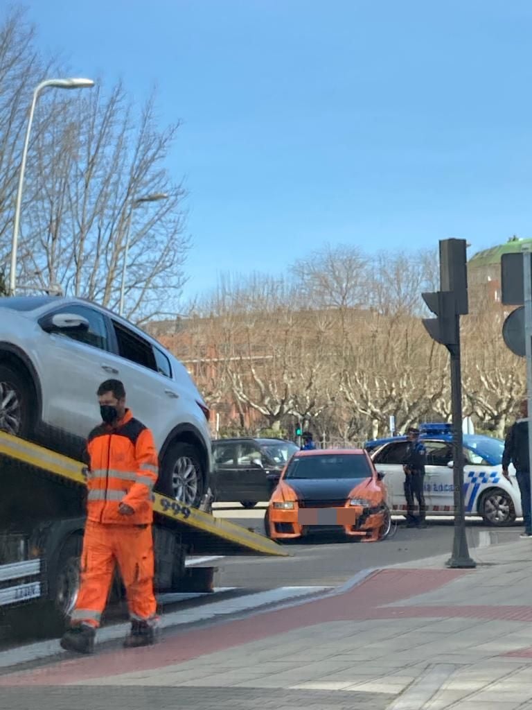 Fotos: Accidente en Fernández Ladreda
