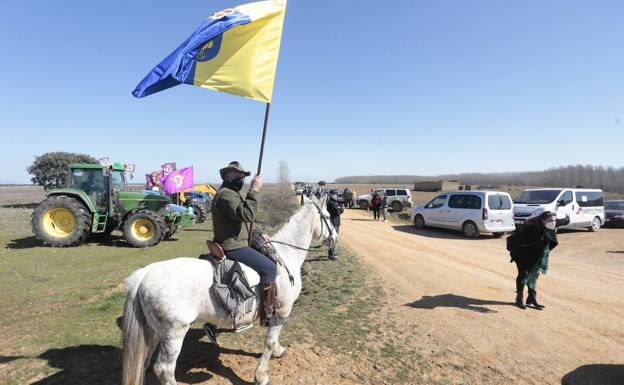 Galería. Imágenes de la caravana a su llegada.