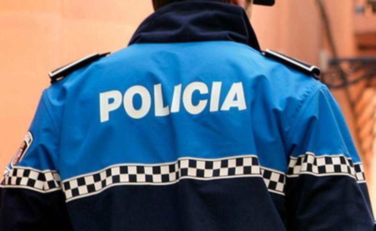Retén de vigilancia de la Policía Local de León.