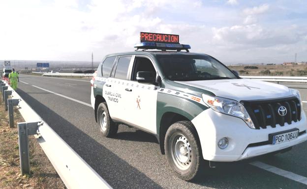 Galería. Imagen del lugar en el que se ha producido el accidente. 