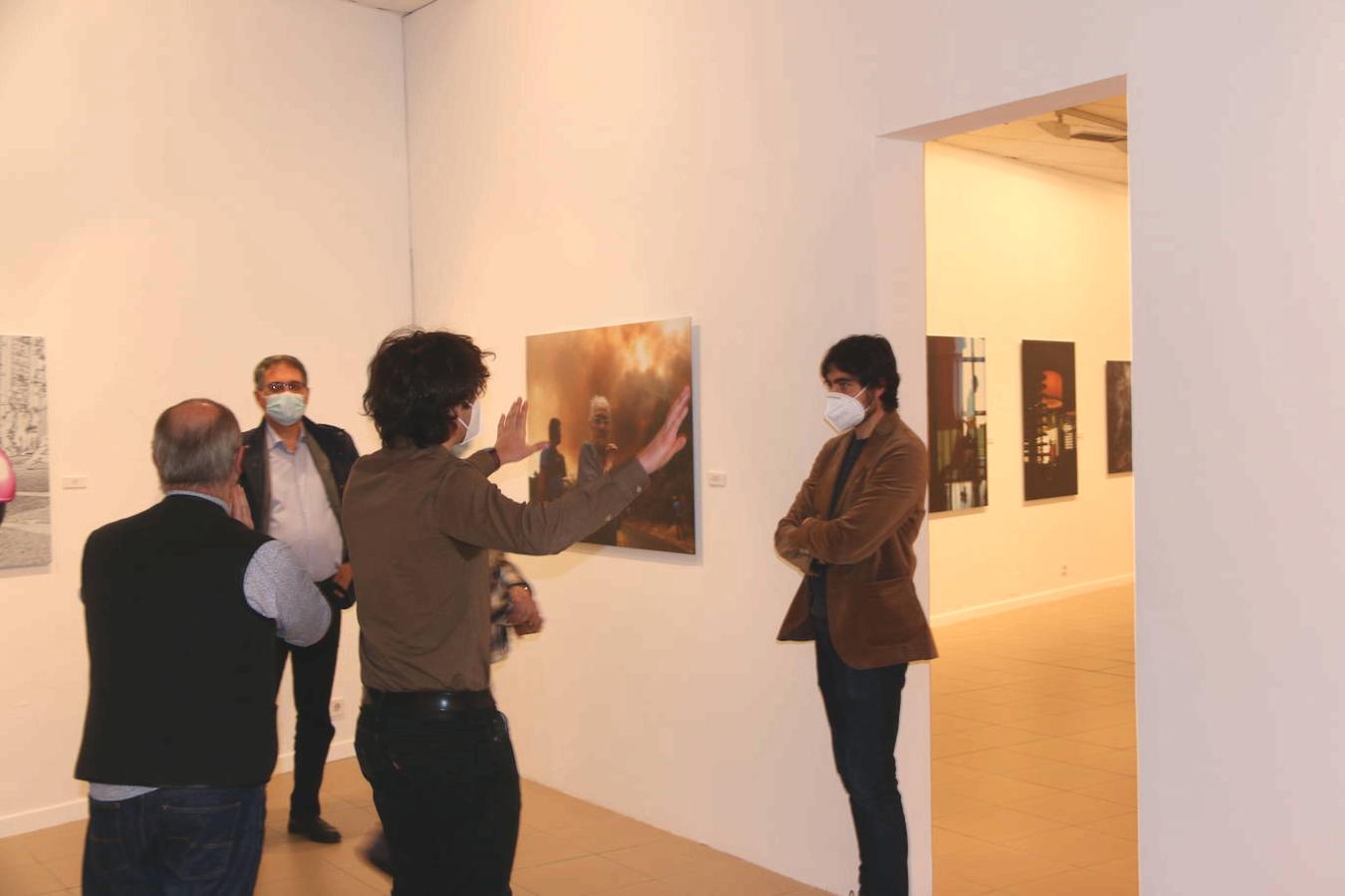 Obras expuestas la sala Provincia del Instituto Leonés de Cultura.