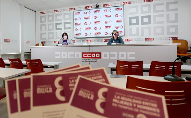 CCOO y UGT convocan las concentraciones del 8M en Castilla y León con limitación a 150 personas