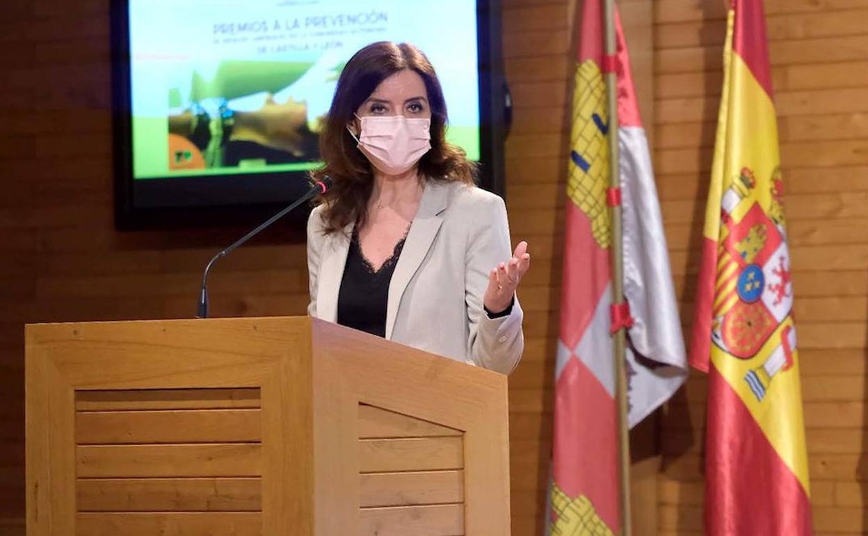 La consejera de Empleo e Industria, Ana Carlota Amigo.