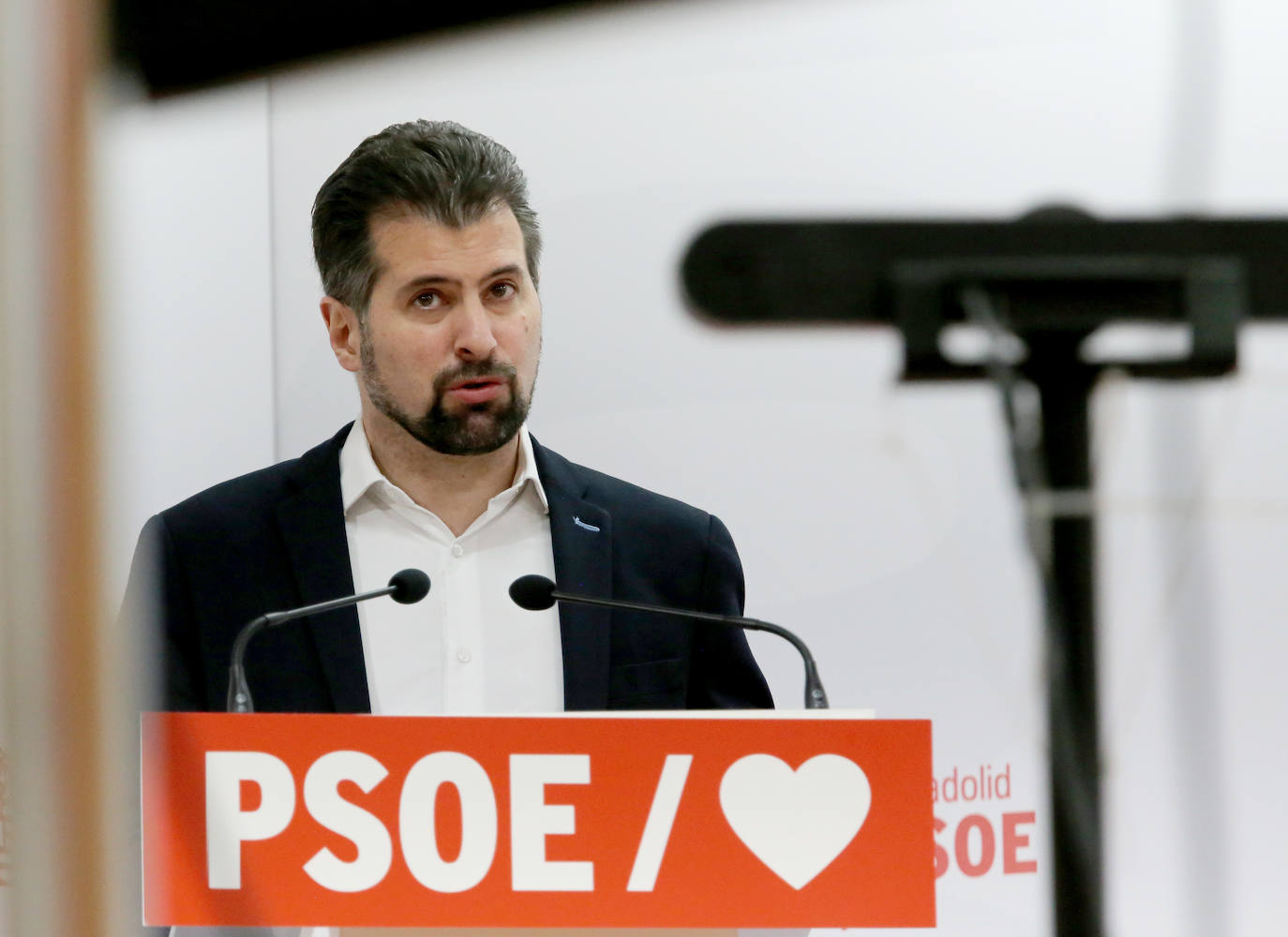 Fotos: Luis Tudanca interviene ante el Comité Provincial del PSOE de Valladolid