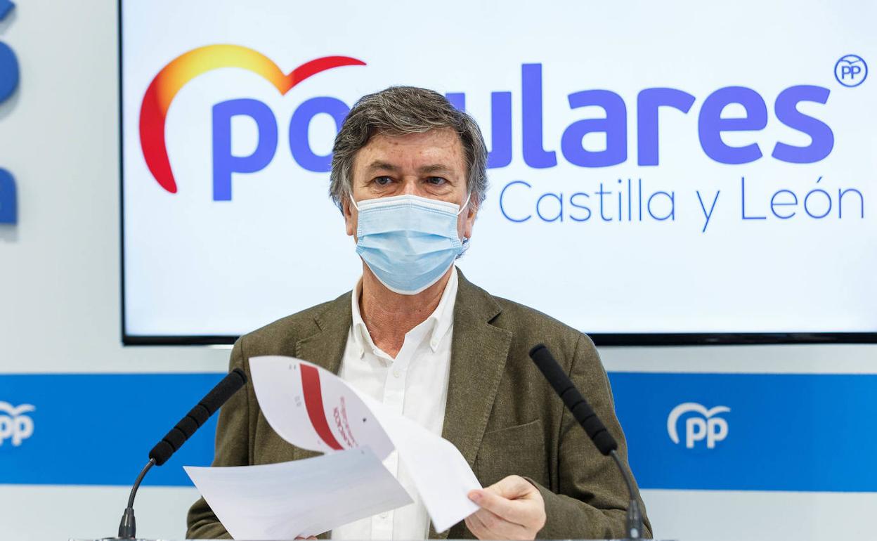 El secretario autonómico del PP de Castilla y León, Francisco Vázquez,