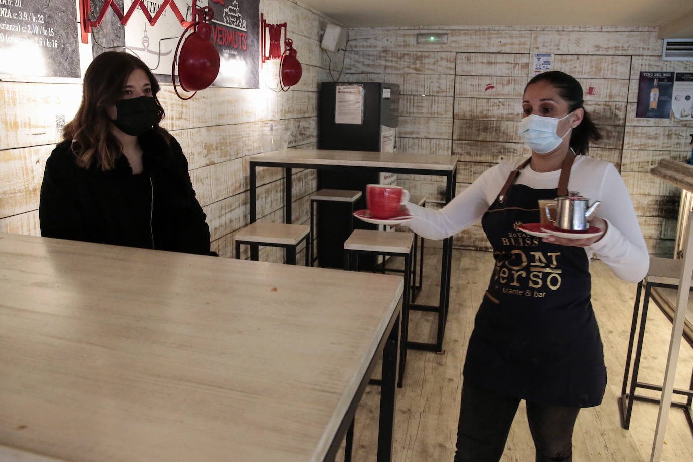 Apertura del interior de los establecimientos hosteleros en León