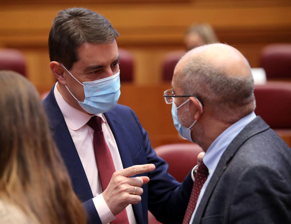 Intervención del vicepresidente Francisco Igea en el Pleno de las Cortes de Castilla y León