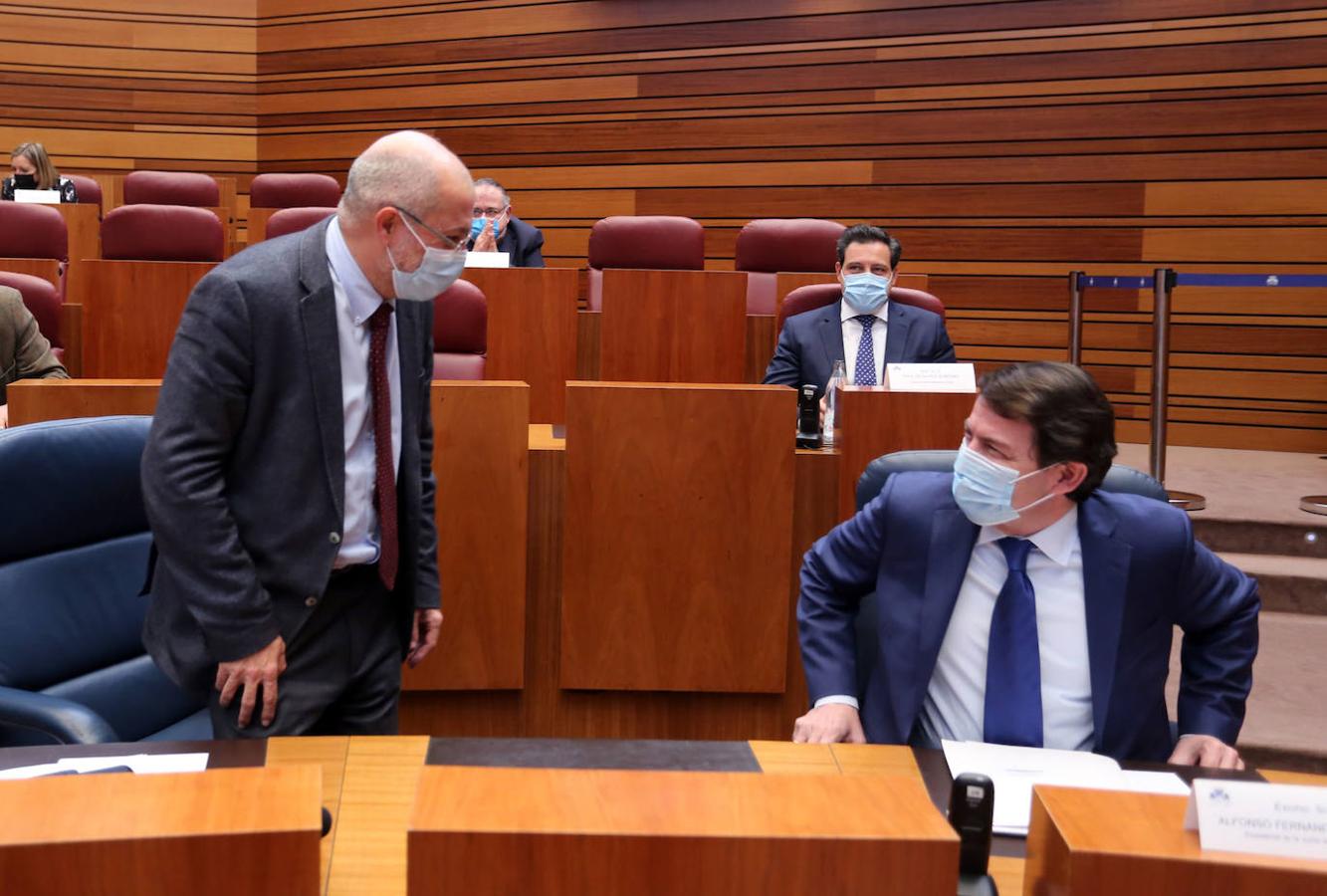 Intervención del vicepresidente Francisco Igea en el Pleno de las Cortes de Castilla y León