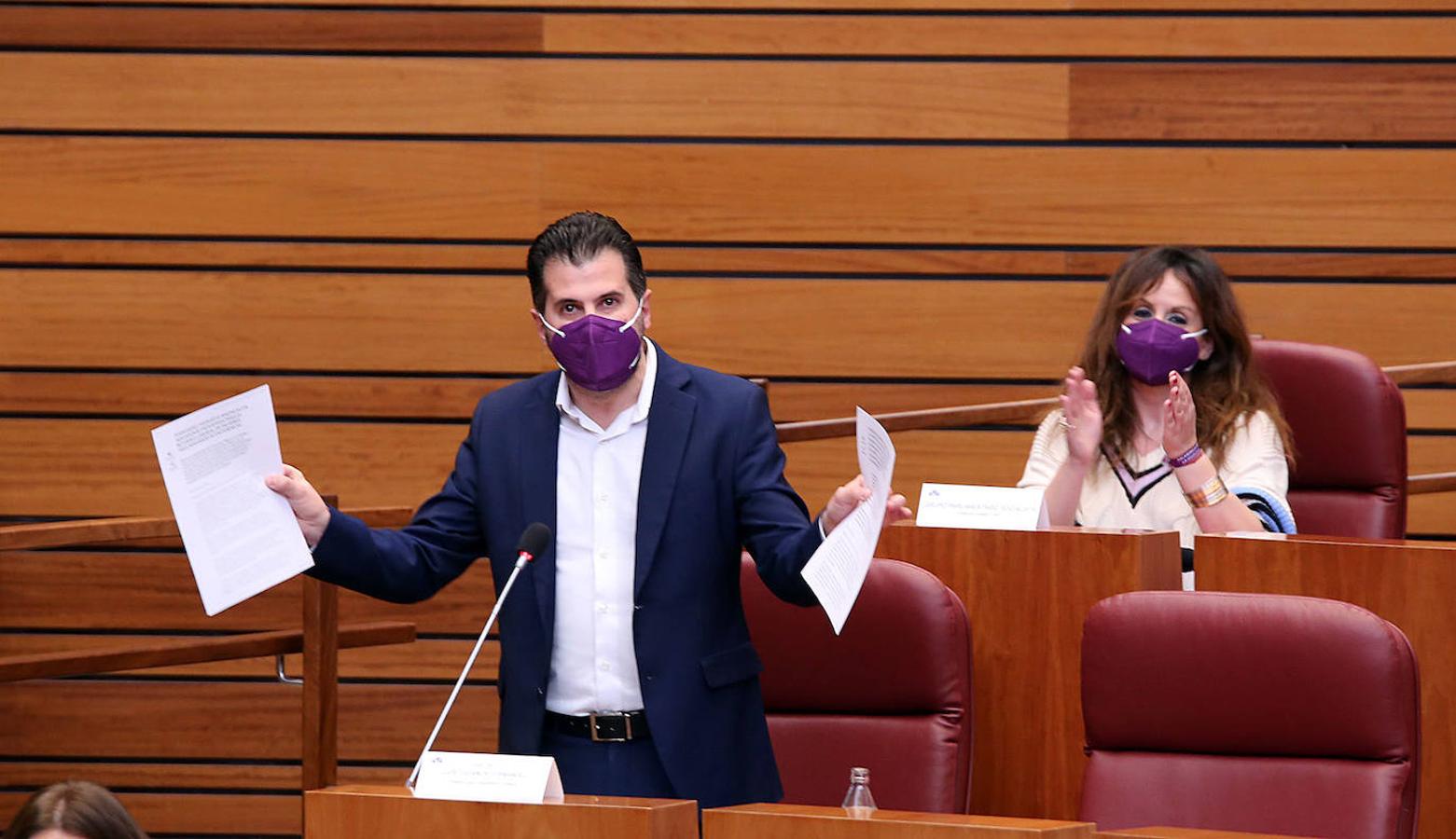 Intervención del vicepresidente Francisco Igea en el Pleno de las Cortes de Castilla y León