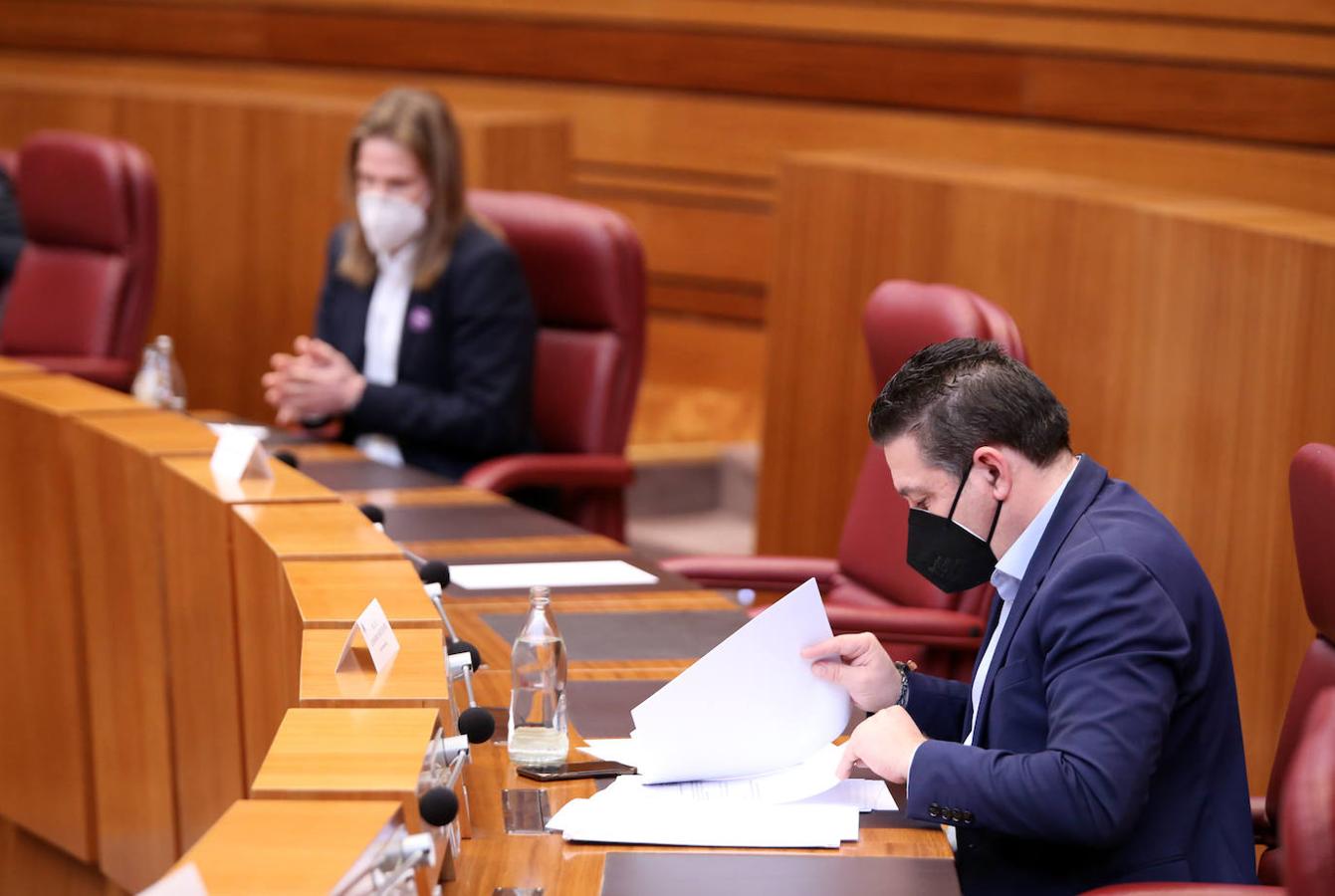 Intervención del vicepresidente Francisco Igea en el Pleno de las Cortes de Castilla y León