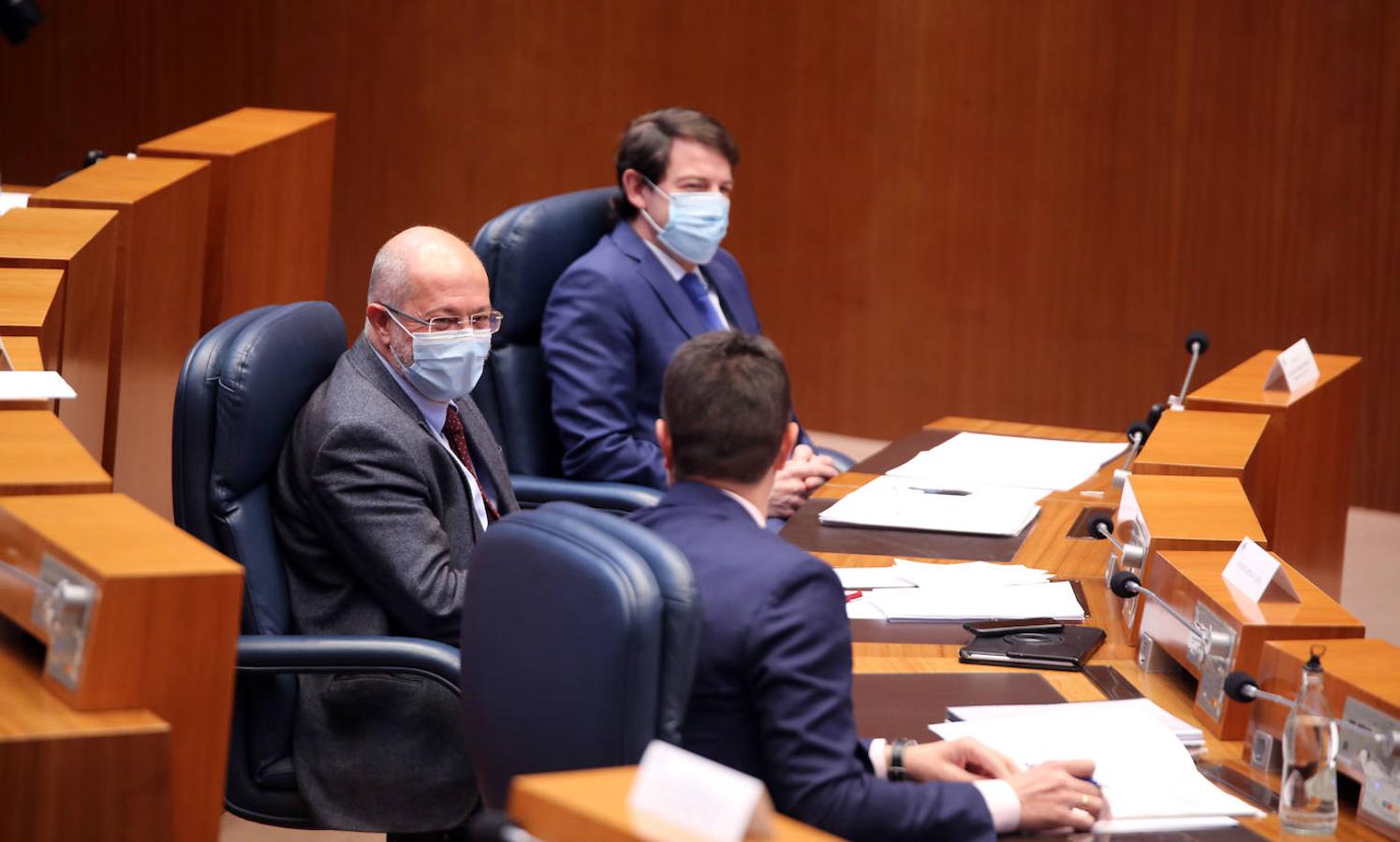 Intervención del vicepresidente Francisco Igea en el Pleno de las Cortes de Castilla y León