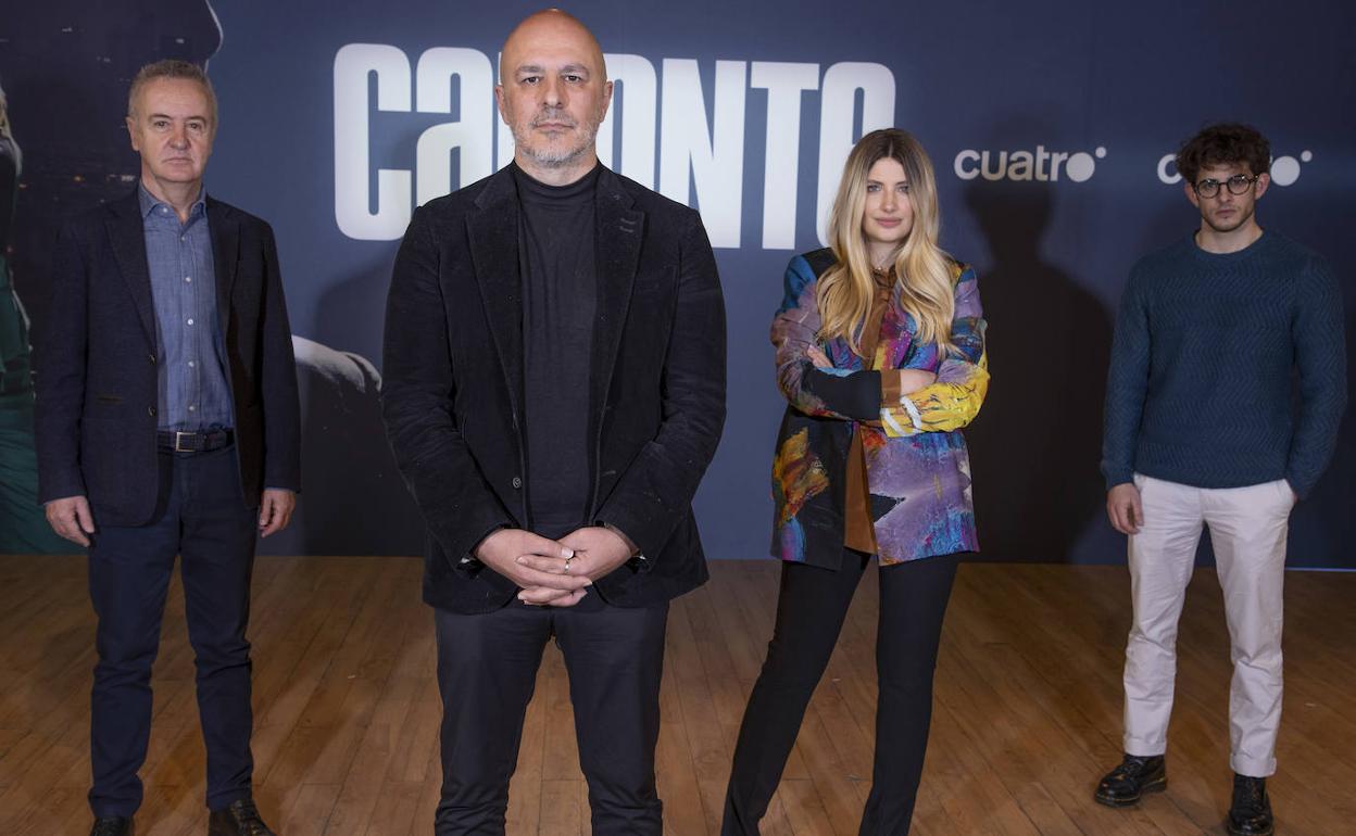 Protagonistas de 'Caronte'.