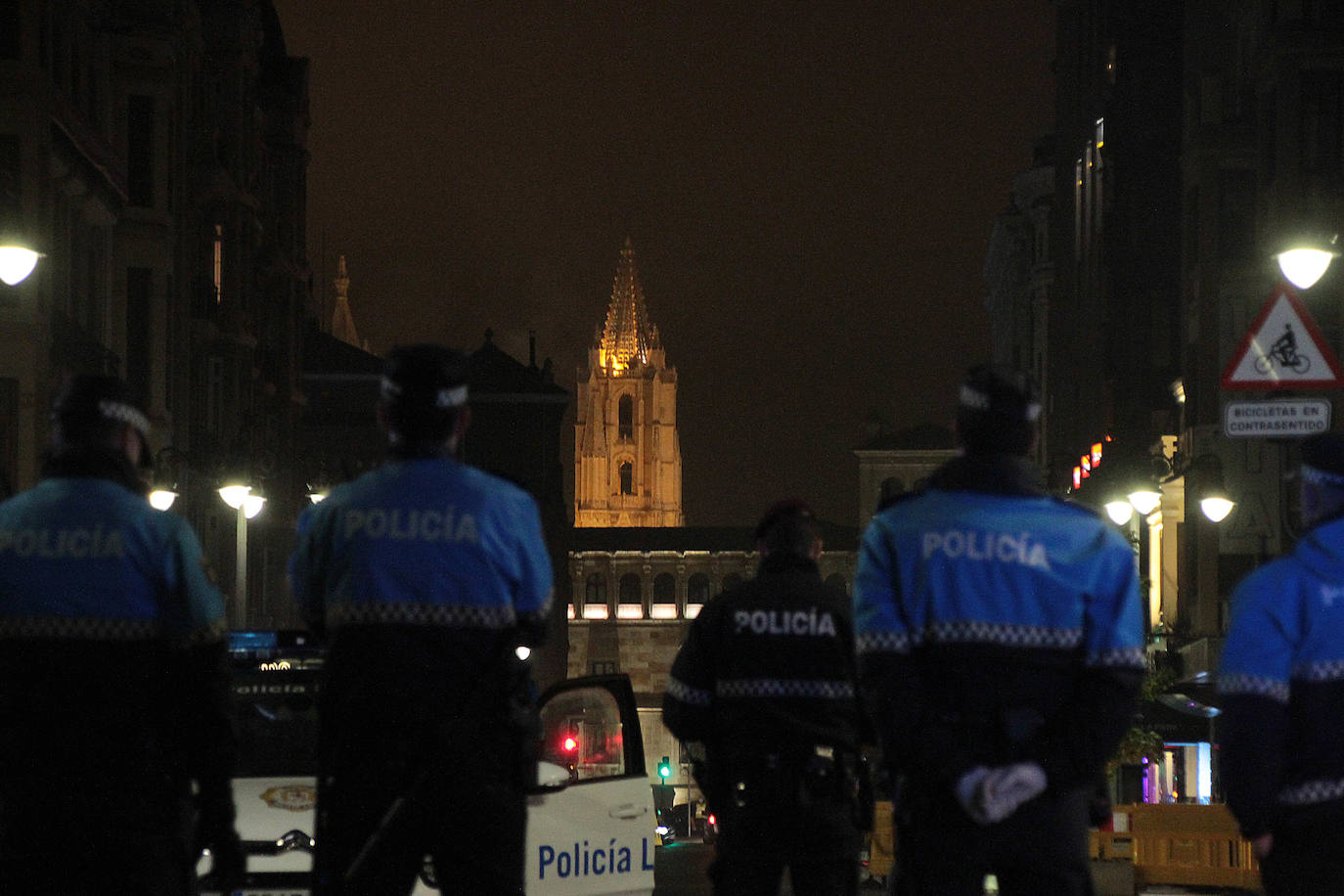 Imágenes de León tomadas por Peio García durante la pandemia 