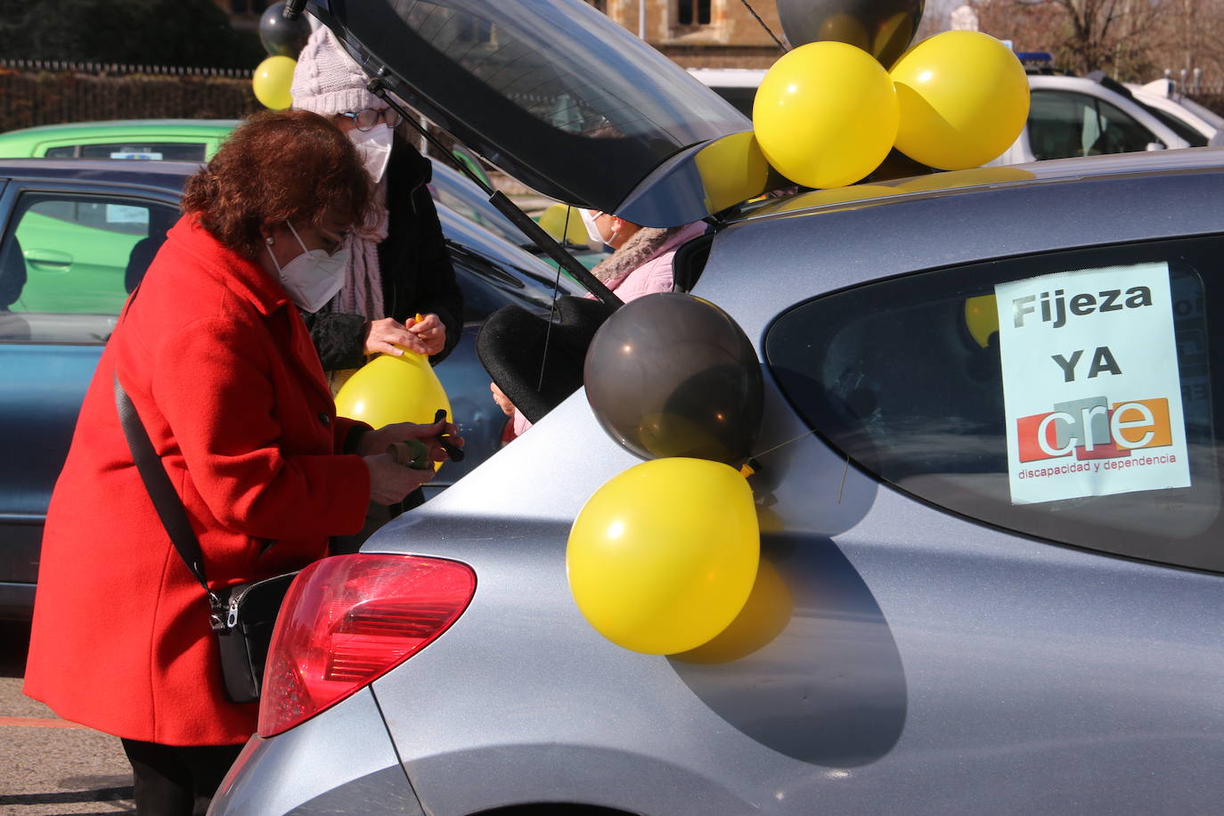 Detalle de la caravana. 