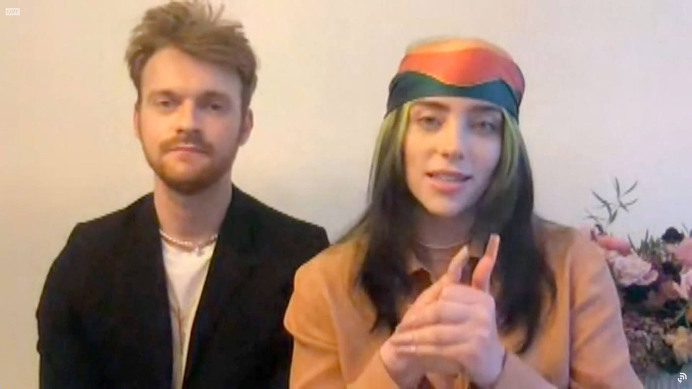 Finneas y Billie Eilish.