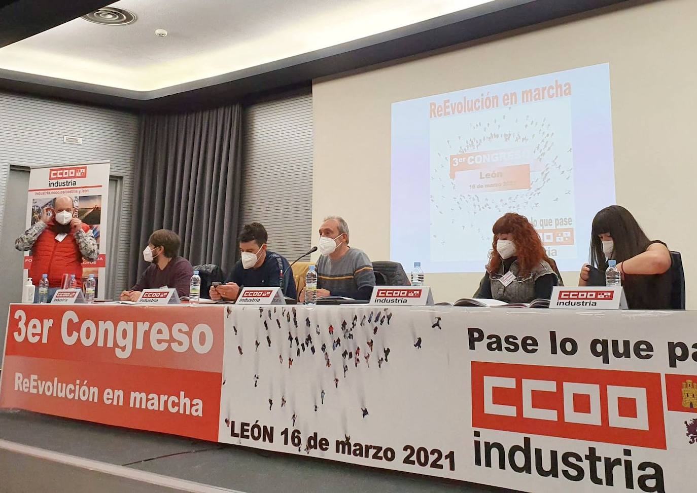 Asamblea Congresual del Sindicato de Industria de León. 