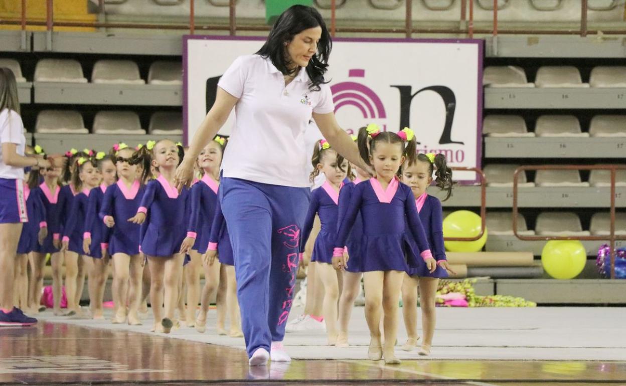 Ruth Fernández, en una de las galas del Club Ritmo.