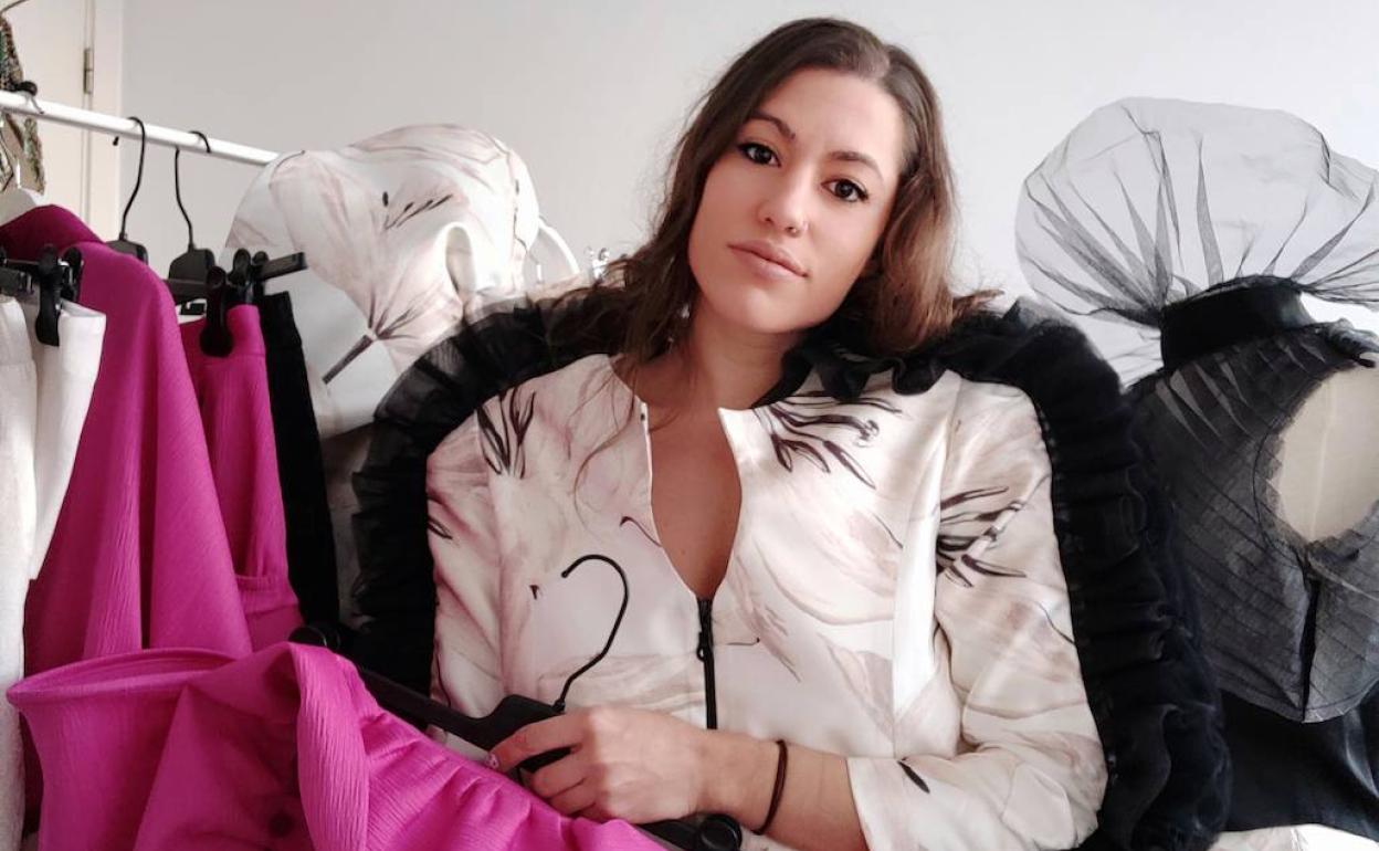La diseñadora leonesa Sara Santiago.
