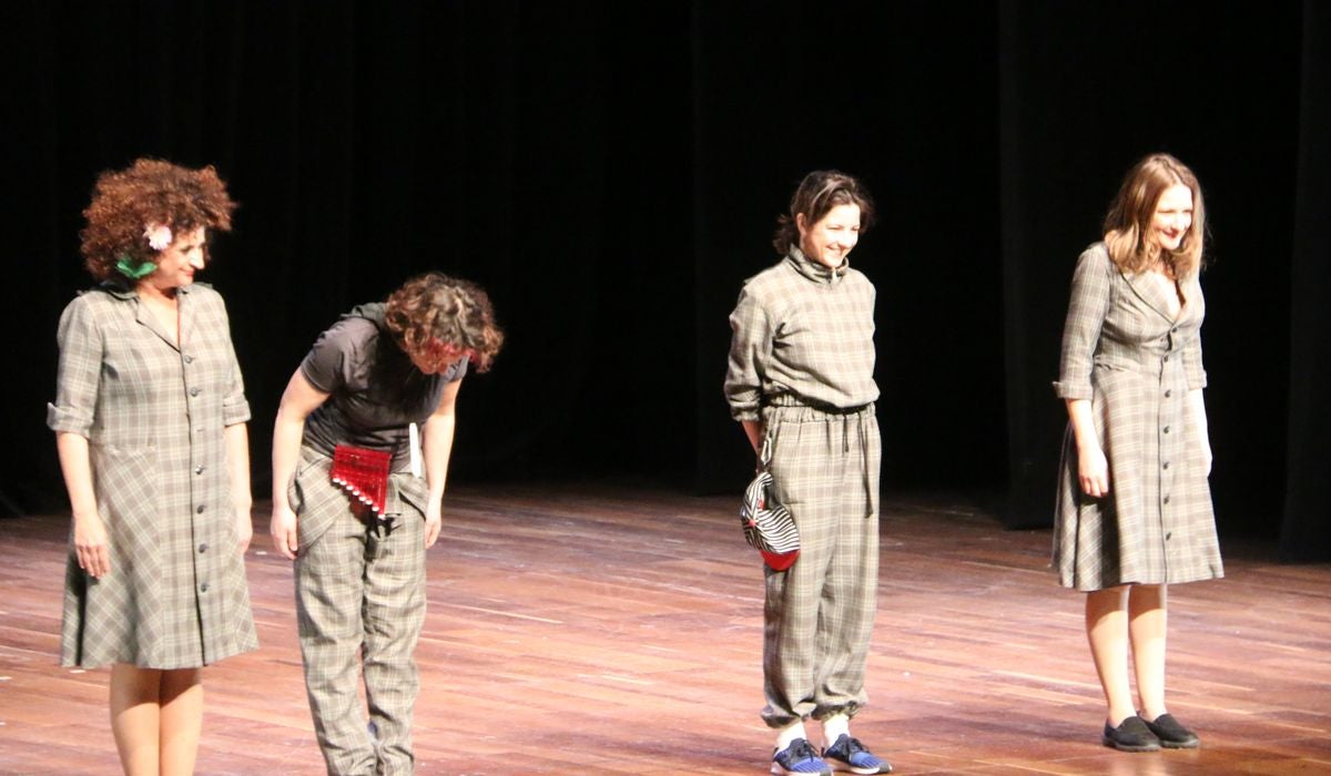 Una escena de la obra en El Auditorio Ciudad de León.