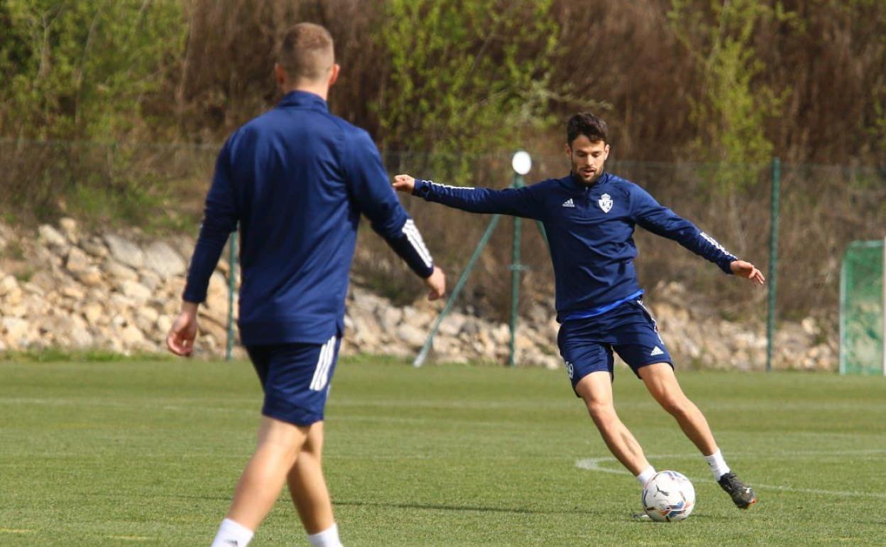 Entrenamiento de la Ponferradina de esta semana.