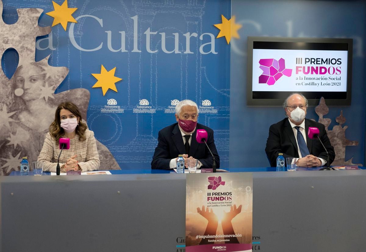 Presentación de los premios Fundos a la Innovación Social en Castilla y León.