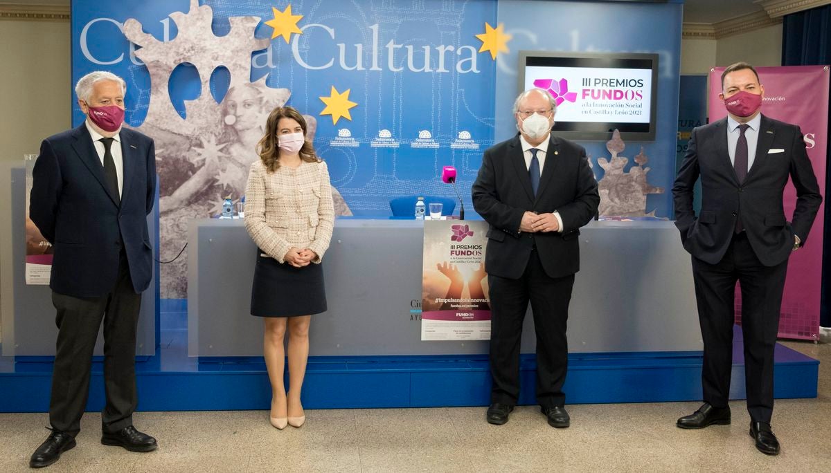 Presentación de los premios Fundos a la Innovación Social en Castilla y León.