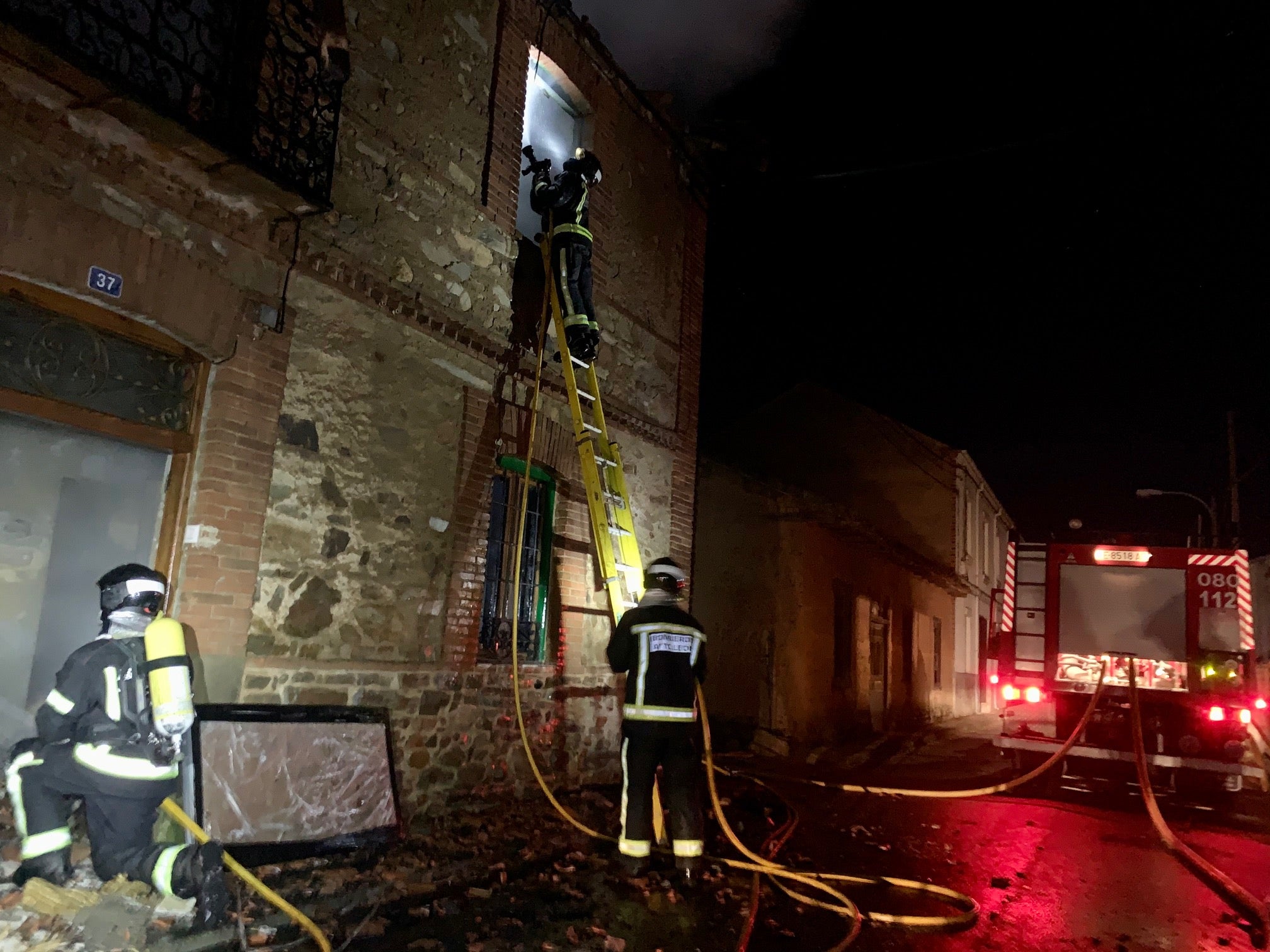 Un momento de la intervención. 