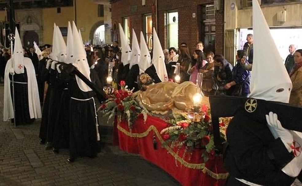 Imagen que procesiona los Lunes Santo en León capital.