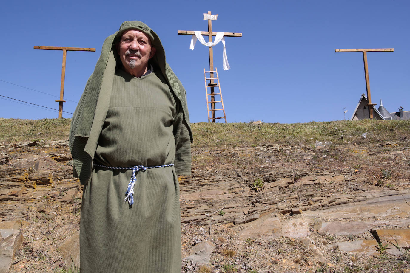 Fotos: Vía Crucis de Jiménez de Jamuz