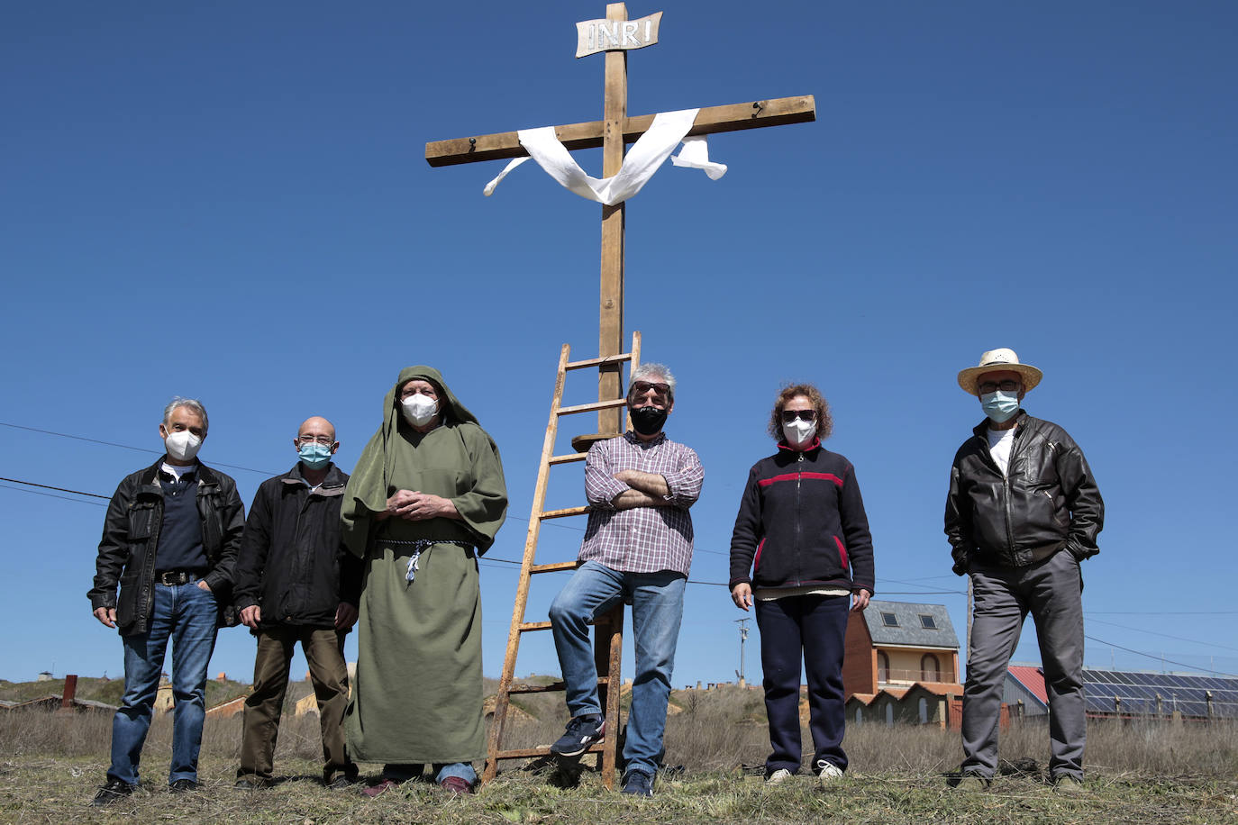 Fotos: Vía Crucis de Jiménez de Jamuz