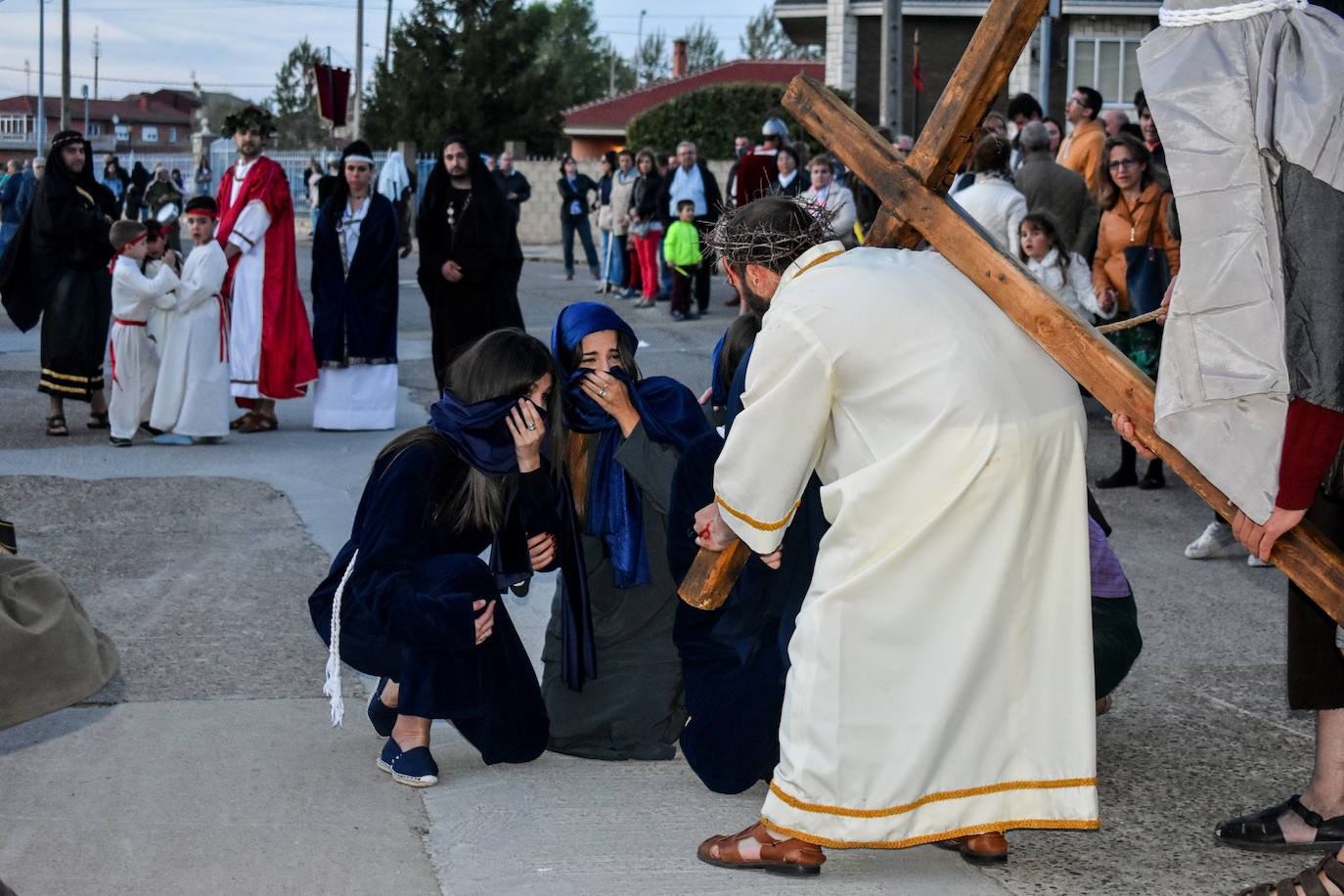 Fotos: Vía Crucis de Jiménez de Jamuz