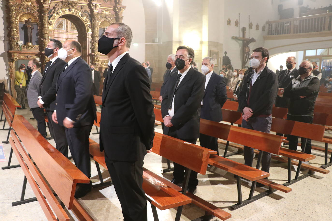 La iglesia acoge un acto solemne para conmemorar la Procesión de la Virgen de la Amargura.