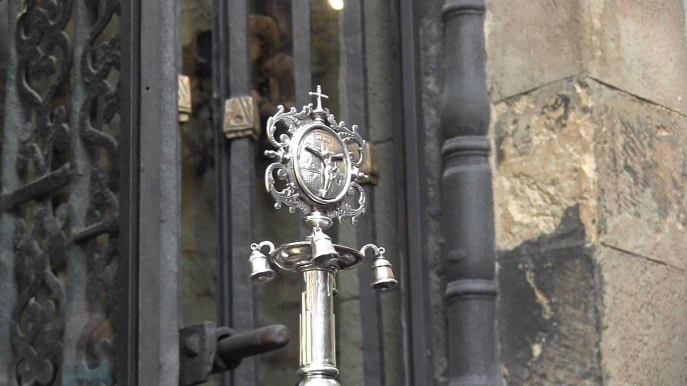 Fotos: Ofrenda floral al Cristo de San Martín