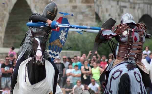 Celebración de las Justas del Passo Honroso en Hospital de Órbigo en 2019.