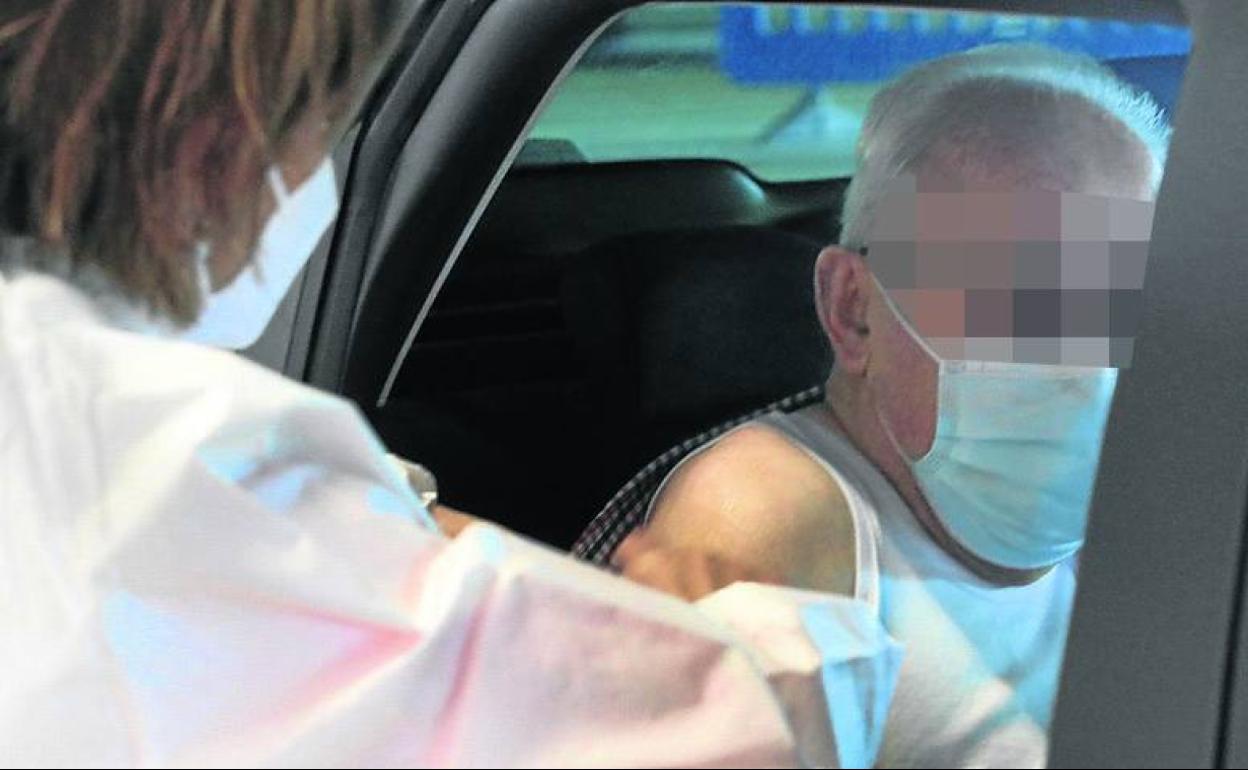 Vacunación en el Hospital Universitario Central de Asturias (HUCA). 