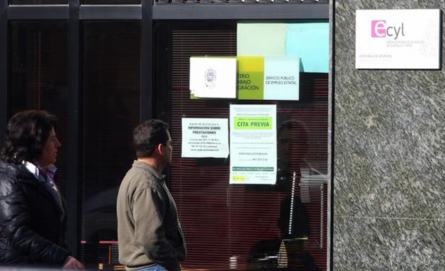 Oficina del Ecyl en Ponferrada.