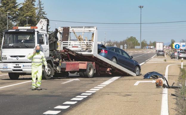 Imagen. Imágenes del accidente