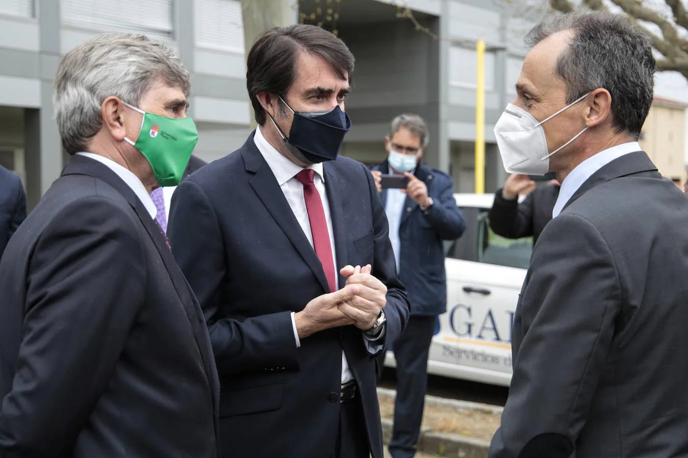 El ministro de Ciencia e Innovación, Pedro Duque, visita el Centro de Supercomputación de Castilla y León