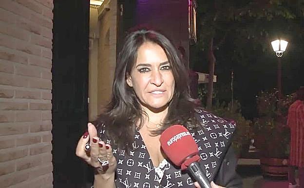 Aída Niza, en el momento de acusar a Antonio David.