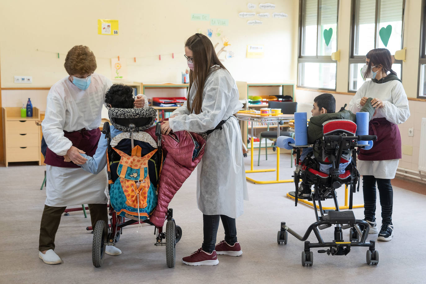 En la provincia de León hay cuatro colegios centrados en los colectivos más vulnerables socialmente.