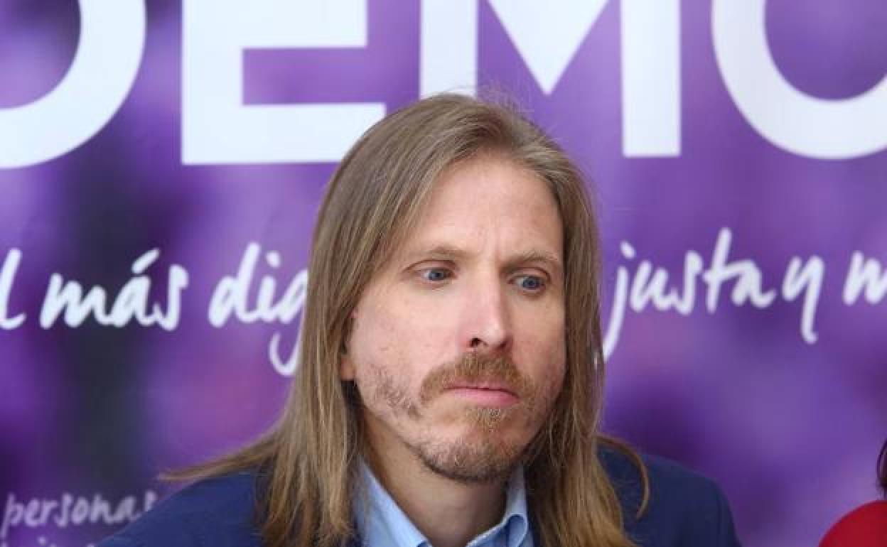 Pablo Fernández, coordinador autonómico de Podemos en Castilla y León.