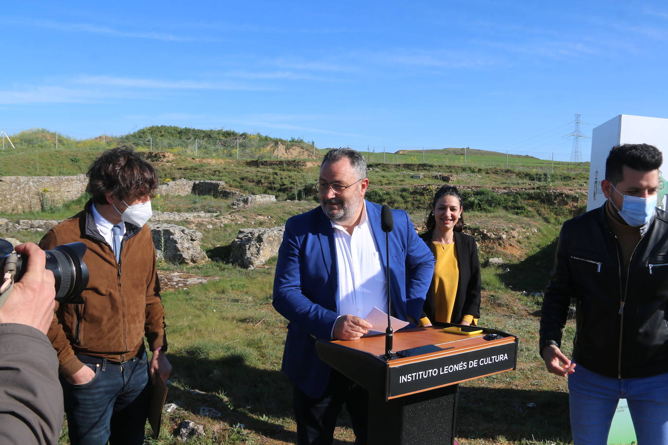 Yacimiento de la cuidad astur-romana de Lancia